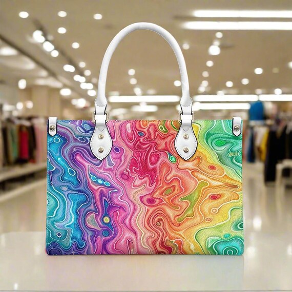 Borsa Tote In PU Impermeabile Con Tracolla Regolabile – 3 Modi Di Trasporto, Elegante E Capiente (30x11x22 Cm)