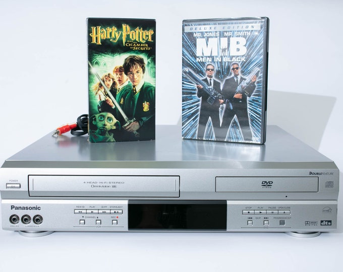 Panasonic DVD VCR Combo Player Etsy