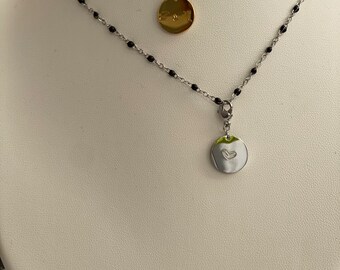 Collier gigi +médaillon à graver doré ou argent