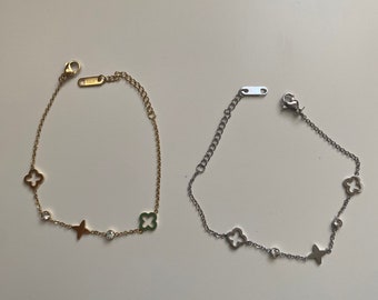 Louis bracelet in gold or silver stainless steel!