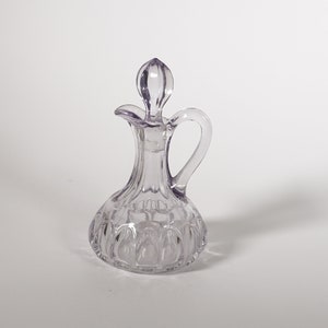 Antique cut crystal bottle - 19th century