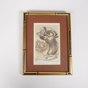 William A. Kolliker Limited edition Etching 100/41 - The Sandtrap