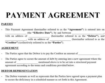 Payment Plan Form Etsy Payment Plan Form Etsy