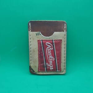Vintage Baseball Glove Front Pocket Wallet - Ballpark Babe Wallet