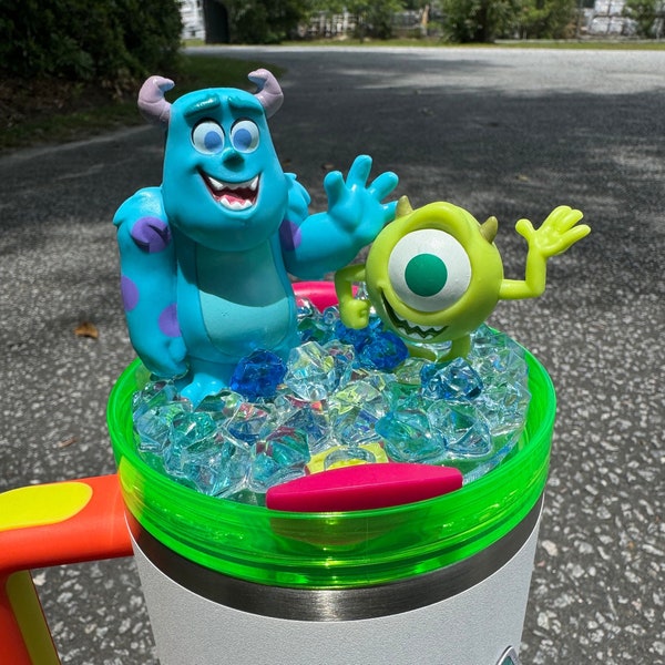 Silly and Mike Cup Topper