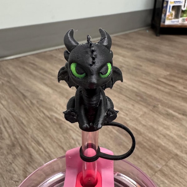 Dragon full 3D Straw Cap