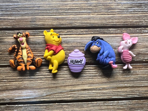 Pooh and Friends Shoe Charm or Magnet 