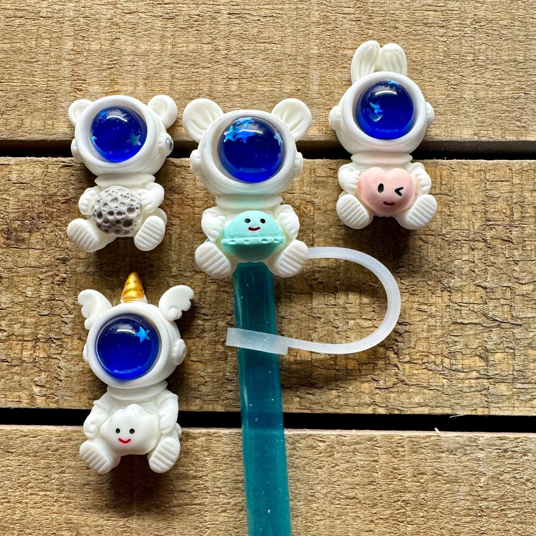 Astronaut Straw Cap Topper - Etsy