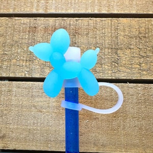 Balloon Dog Straw Cap Topper