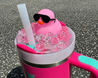 Pink Rubber Duck Topper