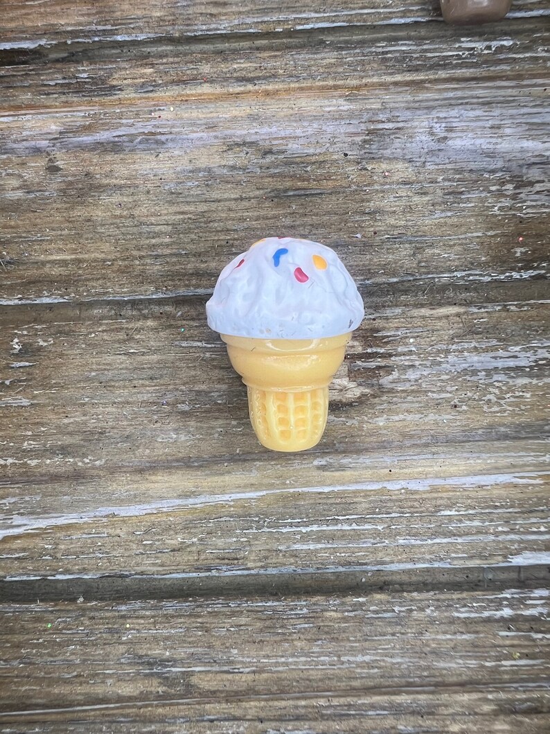 Classic Ice Cream Cone Croc Charms Etsy