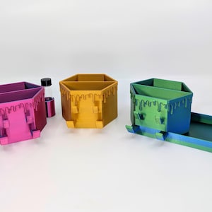 Q- Tip dabber tool holder optional ISO Alcohol jar and Tray