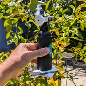 Base button and Knob Replacement with Built In MAGNETIC Dabber holder for Blazer Big Shot GT 8000