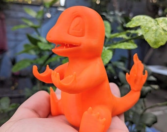 Charmander Dab / Pen Holder Station Accessory Dabstation pencil, brush figure, statue, model