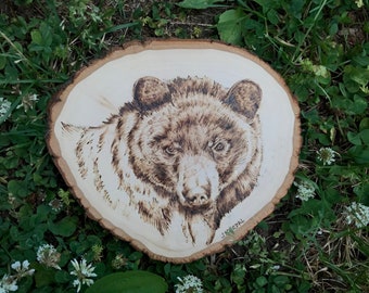 Individuelle Holz-Buring-Kunst