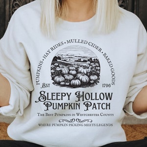 Sleepy Hollow Sweatshirt, Halloween Sweatshirt, Sleepy Hollow, Horror Movie Shirt, Headless Horseman,Spooky Shirt,Cute Fall Shirt,Goth Shirt