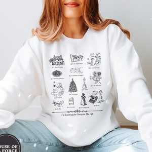 The Holiday Sweatshirt, The Holiday Movie Gifts, The Holiday Movie, Holiday Season RomCom Sweatshirt, Iris Simkins, Amanda Woods