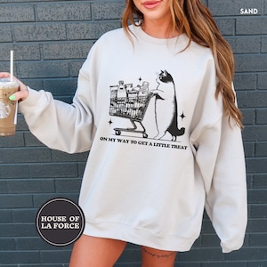 Little Treat Sweatshirt, Self Care Shirt, Self Care Gift, I deserve at treat, Foodie T-shirt, Snacks Shirt, Self Love Shirt, Trendy Shirts