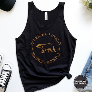 Patience & Loyalty Badger Tank Top