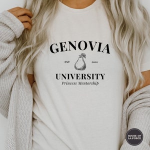 Genovia University Shirt, Princess Diaries, Genovia Shirt, Genovia, Princess Diaries Movie, Royal Shirt, Princess Shirt, Disney Vacation