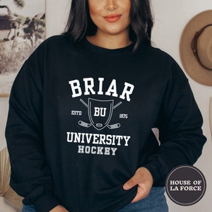 Briar University Hockey Sweatshirt, Briar Sweatshirt, Briar U Shirt, Briar Hockey, Off Campus Shirt, Briar U Series Shirt, John Logan, Smut