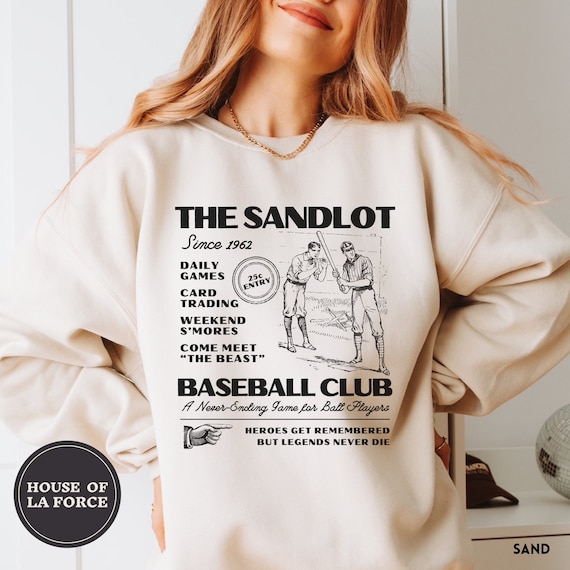 The Sandlot Sweatshirt the Sandlot Movie Bennie the Jet Rodriguez 90s Movies Baseball Shirt Gifts for Geeks Squints Wendy Peppercorn Etsy