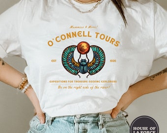 O'Connell Tours Shirt, The Mummy Shirt, Brendan Fraser Shirt, Brendan Fraser, The Mummy 1999 , The Mummy, Movie Lover Gift