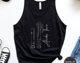 Tano Tank Top, Disney Vacation, Geek Shirt, Nerdy Shirt, Movie Buff