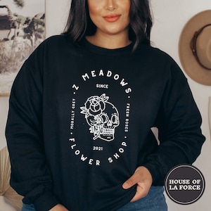 Sweatshirt Zade Meadows, Zade Meadows, Dark Romance, cadeau voor haar boekenliefhebber, BookTok, Smut Reader, spookachtige Adeline, shirt kleine muis