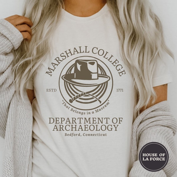 Marshall College Archaeology Shirt, Indy Jones Shirt,Movie Lover Gift,Archaeology Shirt,Raiders of the Last Ark,Movie Shirt,Theme Park Shirt