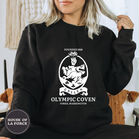 Olympic Coven Cullen Crest Sweatshirt, Twilight Sweatshirt, Twilight Saga,  Twilight Fan, Team Edward, Edward Cullen, Bella Swan, Vampire Tee -   Israel