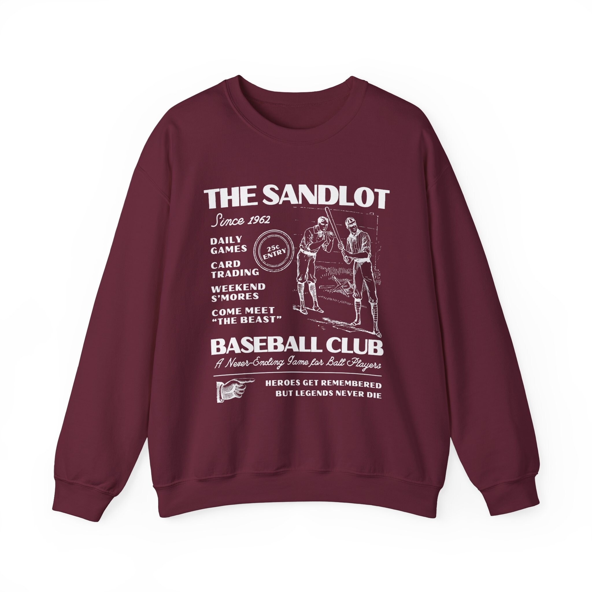 The Sandlot Sweatshirt the Sandlot Movie Bennie the Jet Rodriguez 90s Movies Baseball Shirt Gifts for Geeks Squints Wendy Peppercorn Etsy