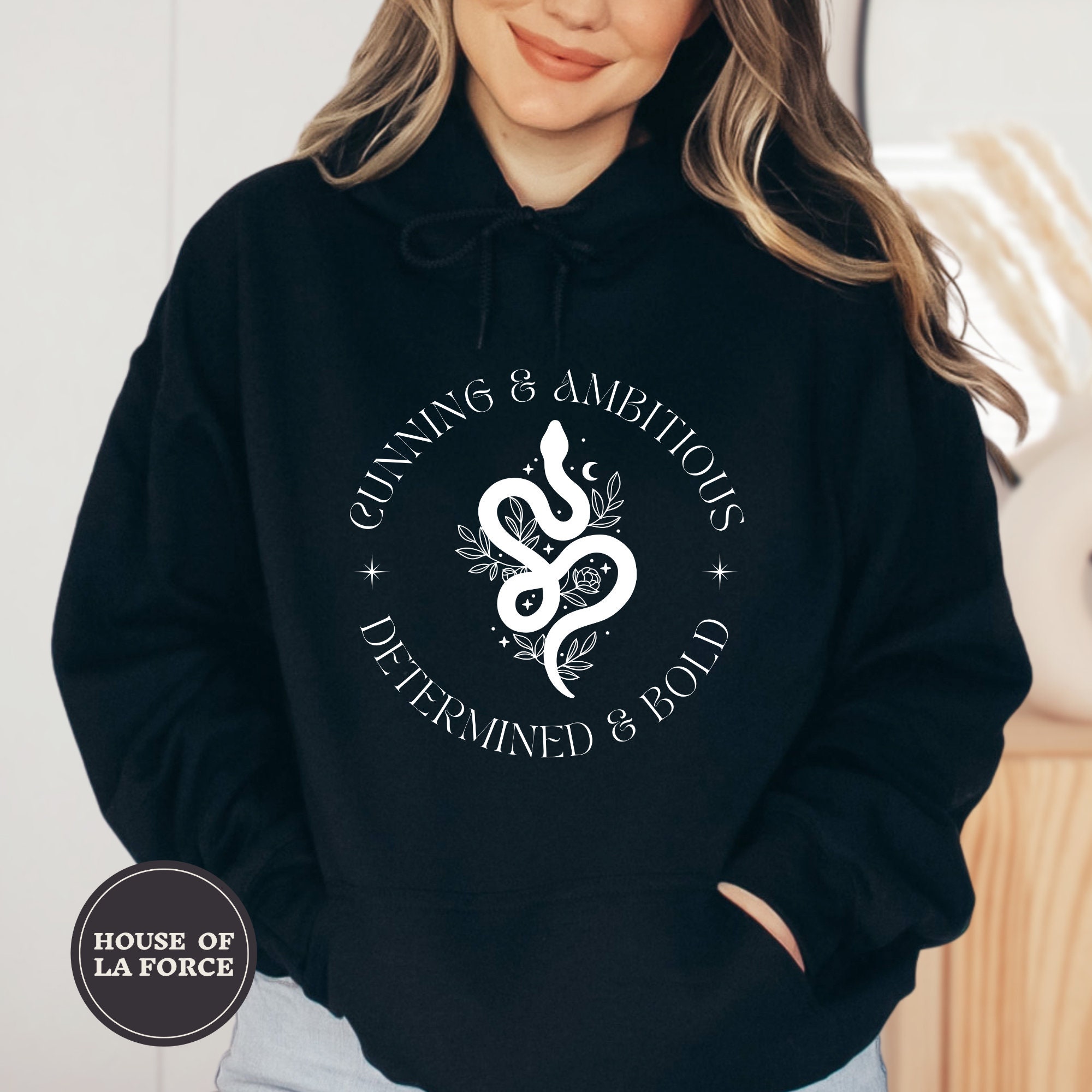 Wizard Snake House Traits Adult Hooded Sweatshirt