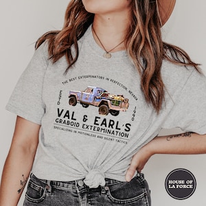 Graboid Extermination Shirt, Tremors Movie, 90s Movies, Movie Lover Gift, Tremors, Graboid Shirt, 90s Nostalgia, Gifts for Geeks, SciFi Tee