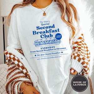 Second Breakfast Shirt, Bookworm, Second Breakfast, Literature Shirt, Bookish, Gifts for Readers, Gifts for Geeks, Nerdy Shirt, Movie Buff