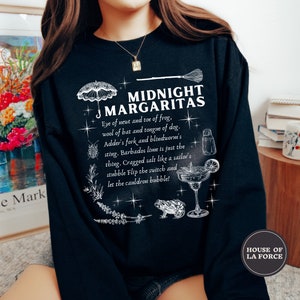 Midnight Margaritas Sweatshirt, Apothecary Shirt, Practical Magic Movie, Witch Sweatshirt, Basic Witch, Cute Fall Sweatshirt, Witchy Woman