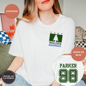 Camp Walden Shirt, Camp Walden, Parent Trap, Movie Lover, Gifts for Geeks, Movie Shirt, Hallie Parker, Halloween Costume, 90s Movies