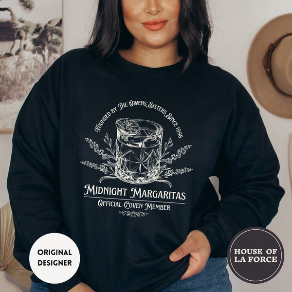 Midnight Margaritas Sweatshirt, Apothecary Shirt, Practical Magic Movie, Witch Sweatshirt, Basic Witch, Cute Fall Sweatshirt, Witchy Woman