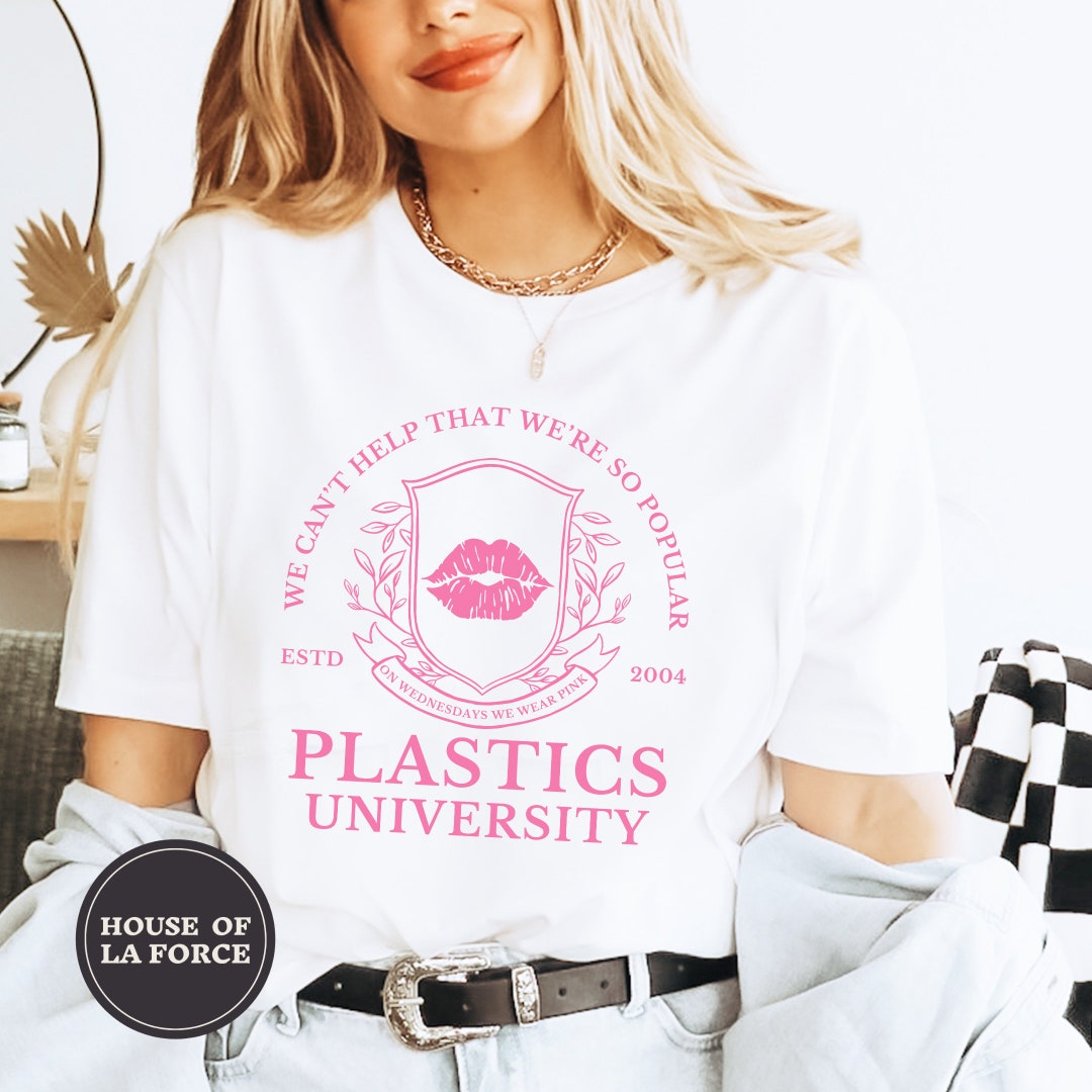 Plastics University Mean Girls Shirt, Mean Girls Shirt, on Wednesdays ...