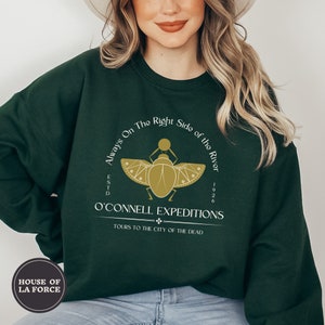 O'Connell Expeditions Sweatshirt, The Mummy Sweatshirt, Brendan Fraser Shirt, Brendan Fraser, The Mummy 1999 , The Mummy, Movie Lover Gift