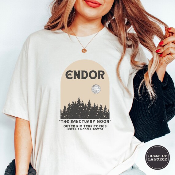 Endor Sanctuary Moon Shirt Star Wars Tee Jedi Shirt Star Wars