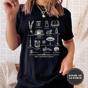 Camisa de magia prática, filme de magia prática, camisa de bruxa, bruxa básica, mulher bruxa, magia prática, margaritas da meia-noite, Sally Owens