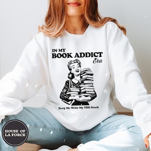 Reader Era Bookish Sweatshirt, Buch-Liebhaber-Shirt, dunkle Romantik, Feinde für Liebhaber, Buchclub-Shirt, Bücherwurm Geschenk, Romance Reader, Schmutz