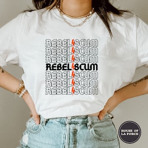 Rebel Scum Shirt, Star Wars Inspired Shirt, Jedi Shirt, Star Wars Gift, Star Wars Fan, Princess Leia, Star Wars Rebels, Rey Skywalker image 1