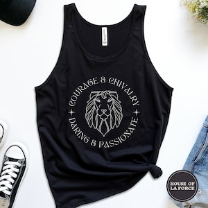 Courage & Chivalry Lion Wizard Tank Top