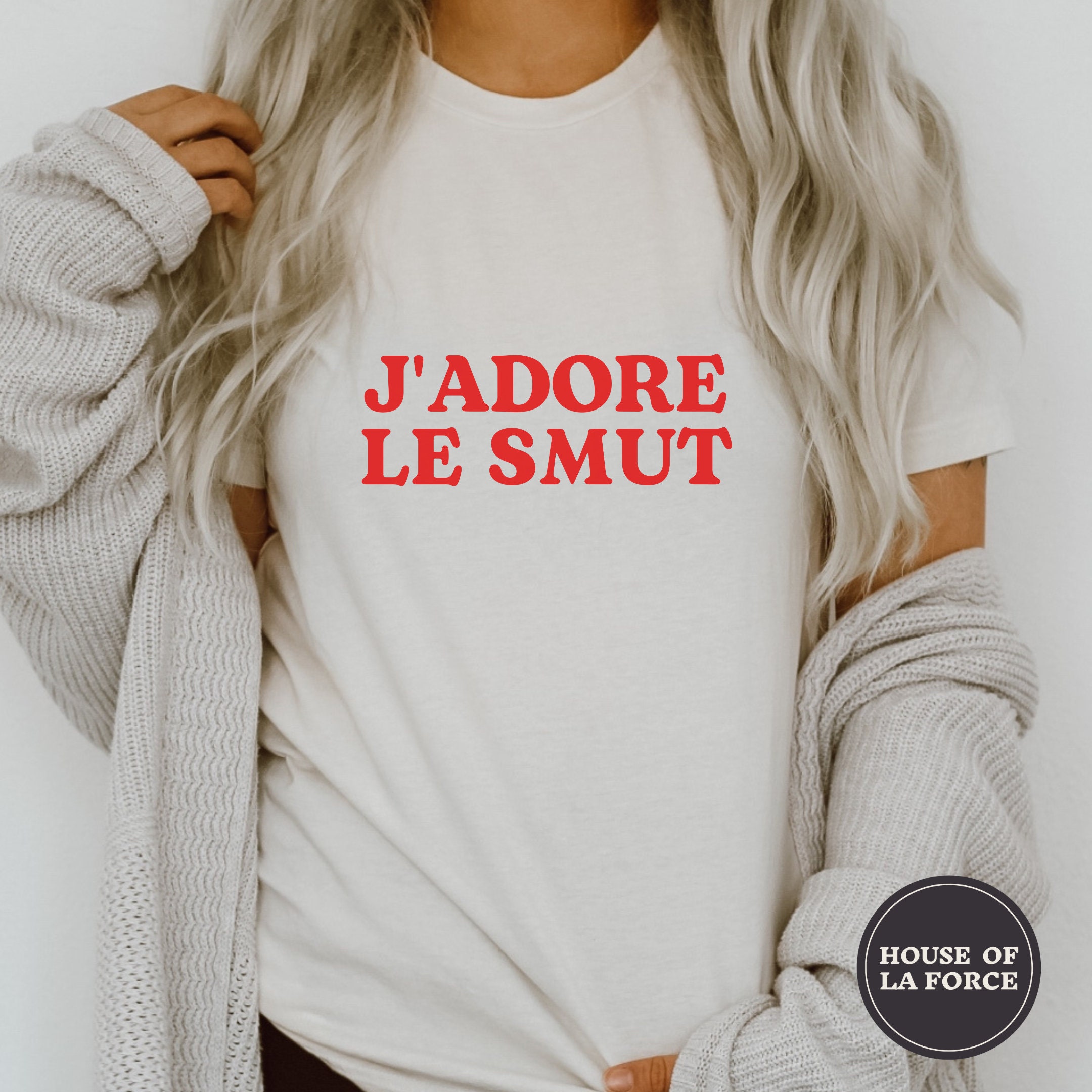J'adore Le Smut Shirt, Death by TBR, Book Shirt, Book Club