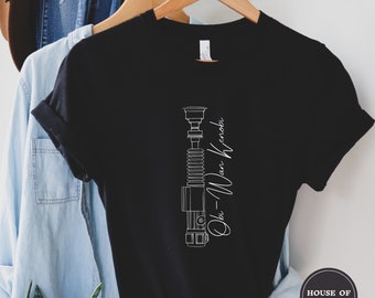 star wars lightsaber shirt