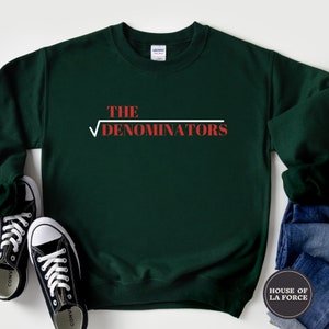 The Denominators Sweatshirt, Never Been Kissed, Math Sweatshirt, Math Shirt, Movie Sweatshirt, Geek Sweatshirt, Y2K Nostalgia