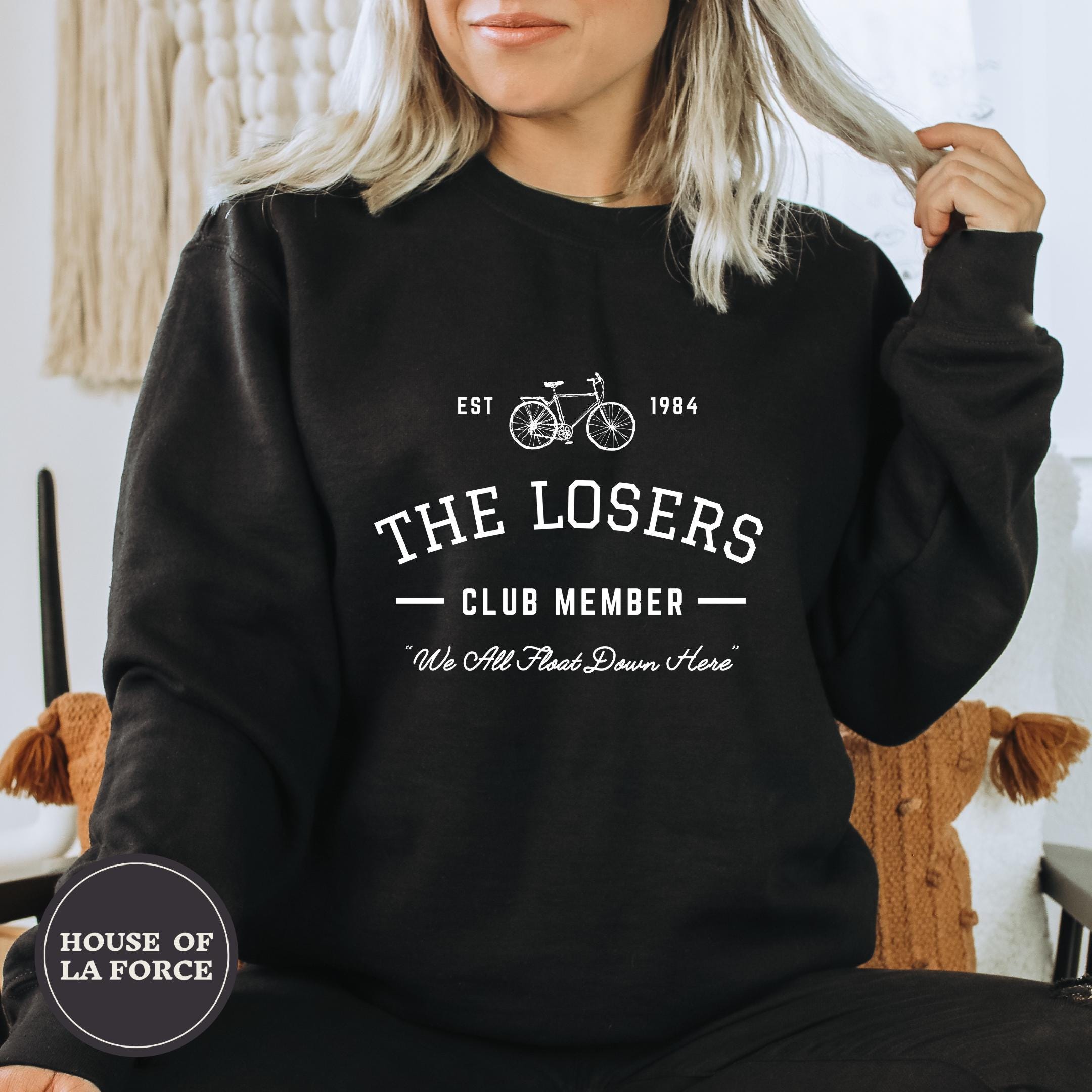 The Losers Club Sweatshirt Pennywise Horror Movie Shirt Horror Books Stephen King Horror Movies Creepy Shirt Halloween Shirt Bookish Etsy