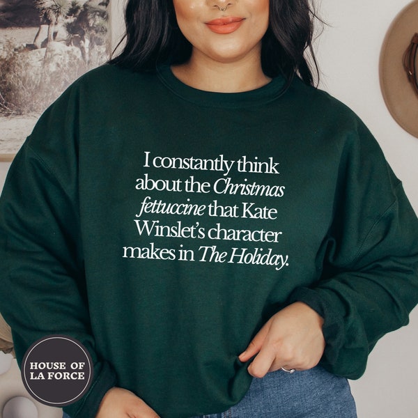 The Holiday Sweatshirt, The Holiday Movie Gifts, The Holiday Movie, RomCom Sweatshirt, Iris Simkins, Amanda Woods, Movie Buff, Movie Lover